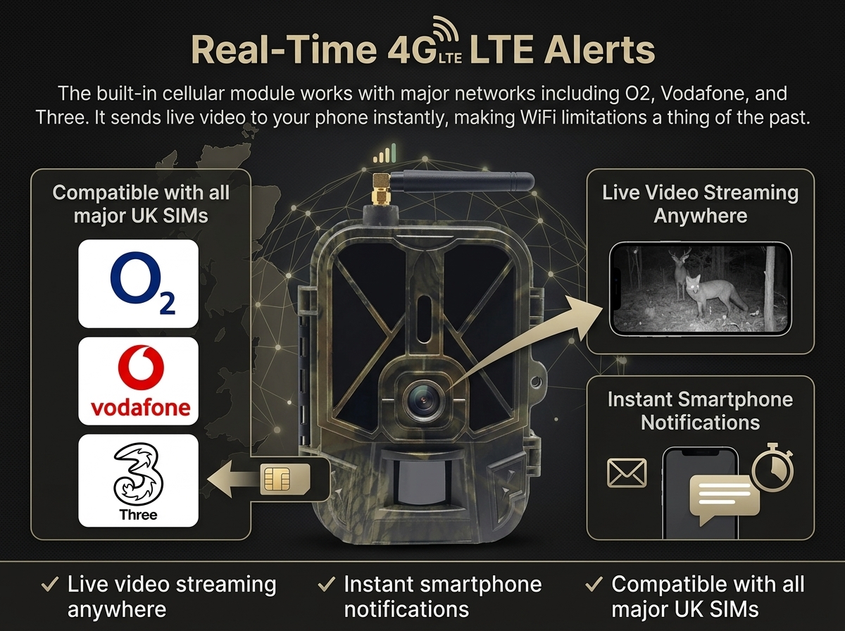 Real-Time 4G LTE Alerts