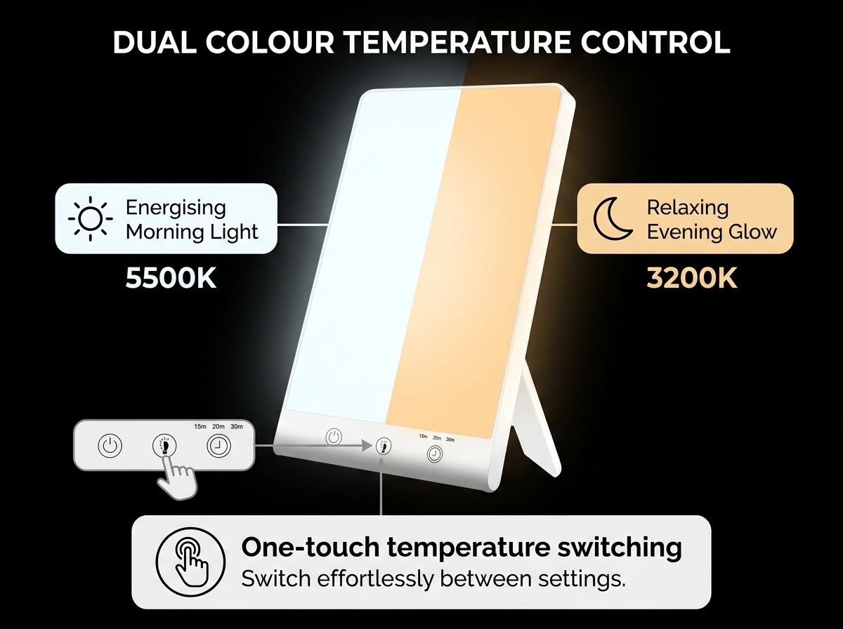 Dual Colour Temperature Control