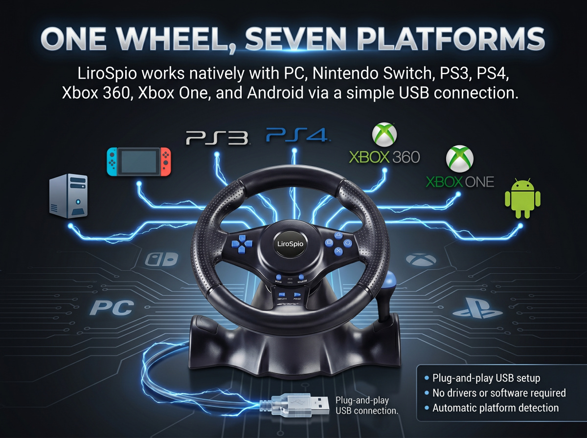 One Wheel, Seven Platforms