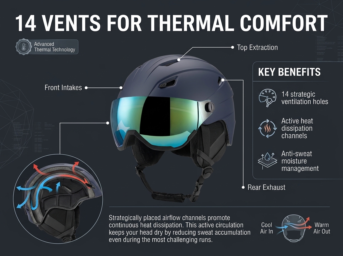 14 Vents for Thermal Comfort