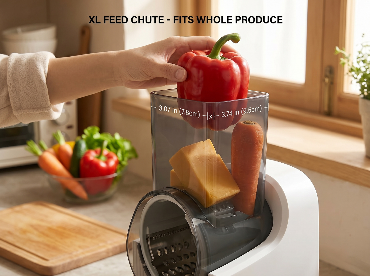 Extra-Large Feed Chute