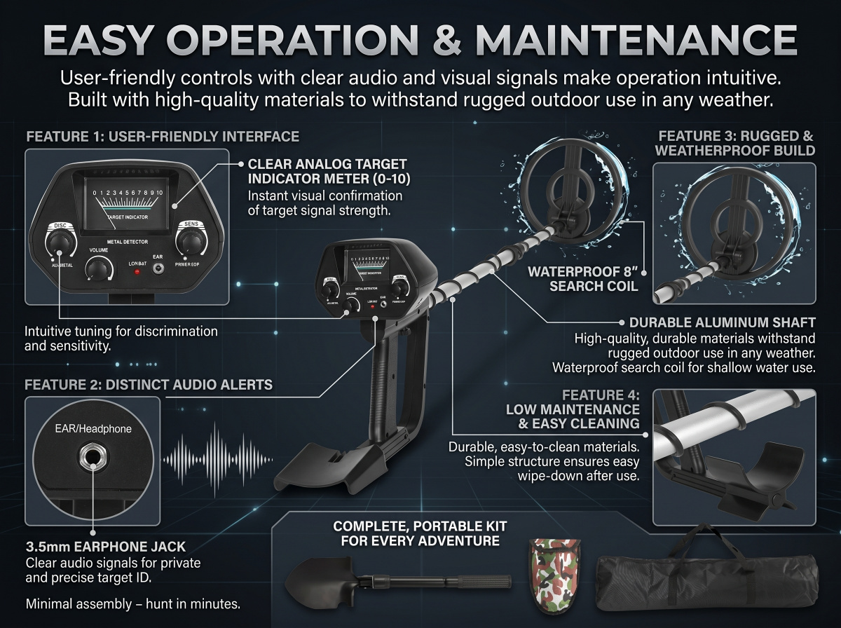 Easy Operation & Maintenance