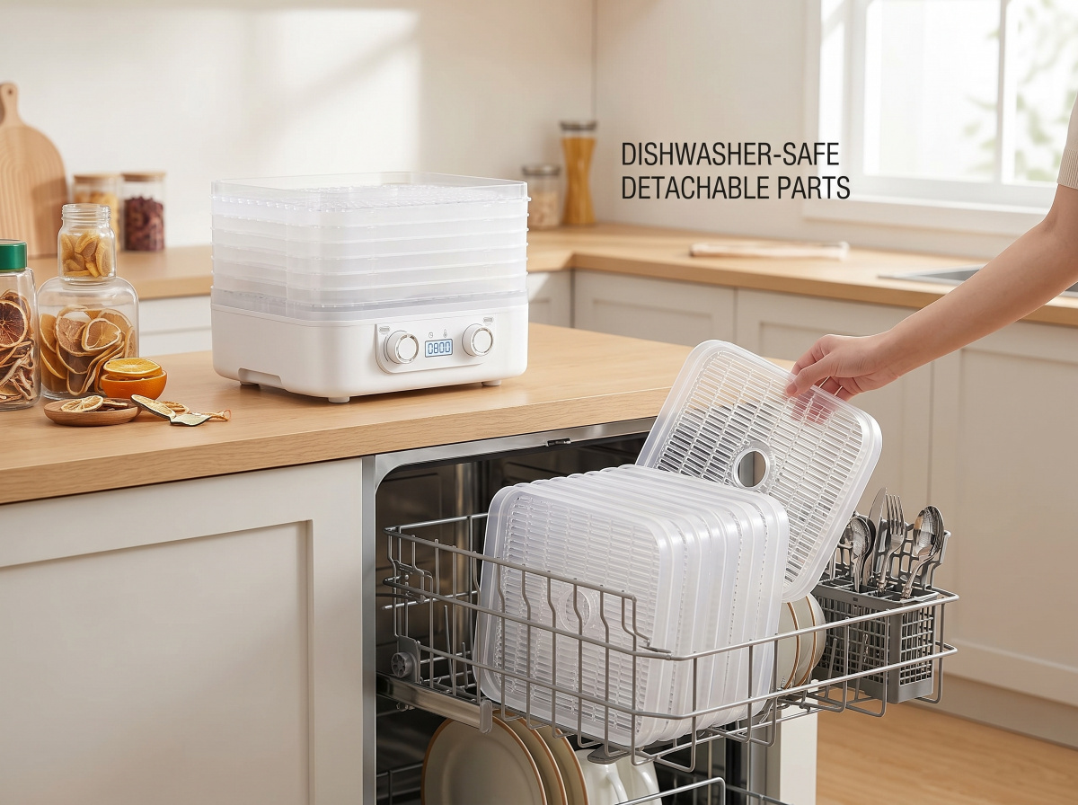 Dishwasher-Safe Detachable Parts