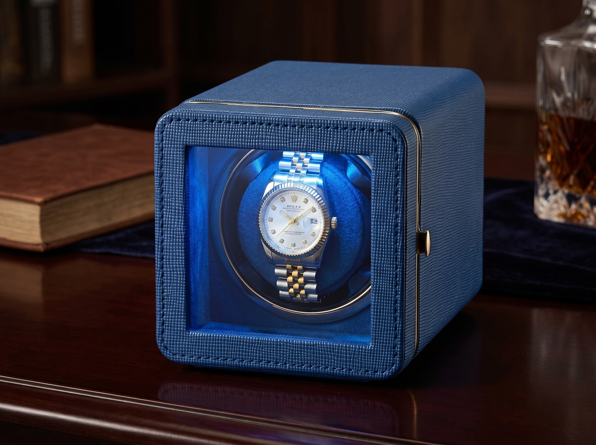 Premium Leather & LED Display