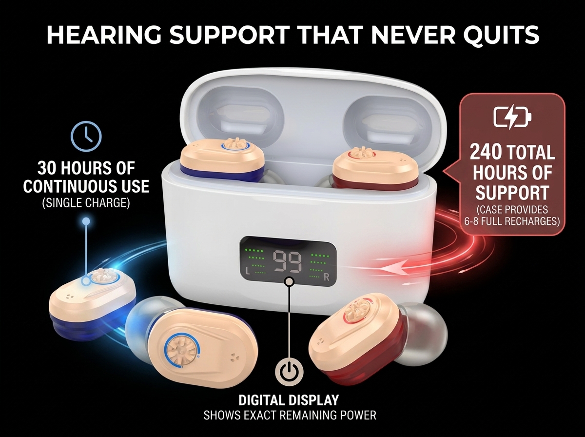 Hearing Support That Never Quits