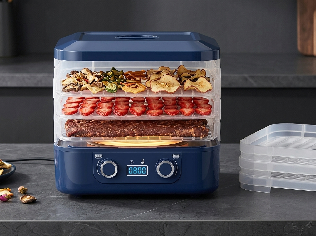 5 Removable BPA-Free Trays
