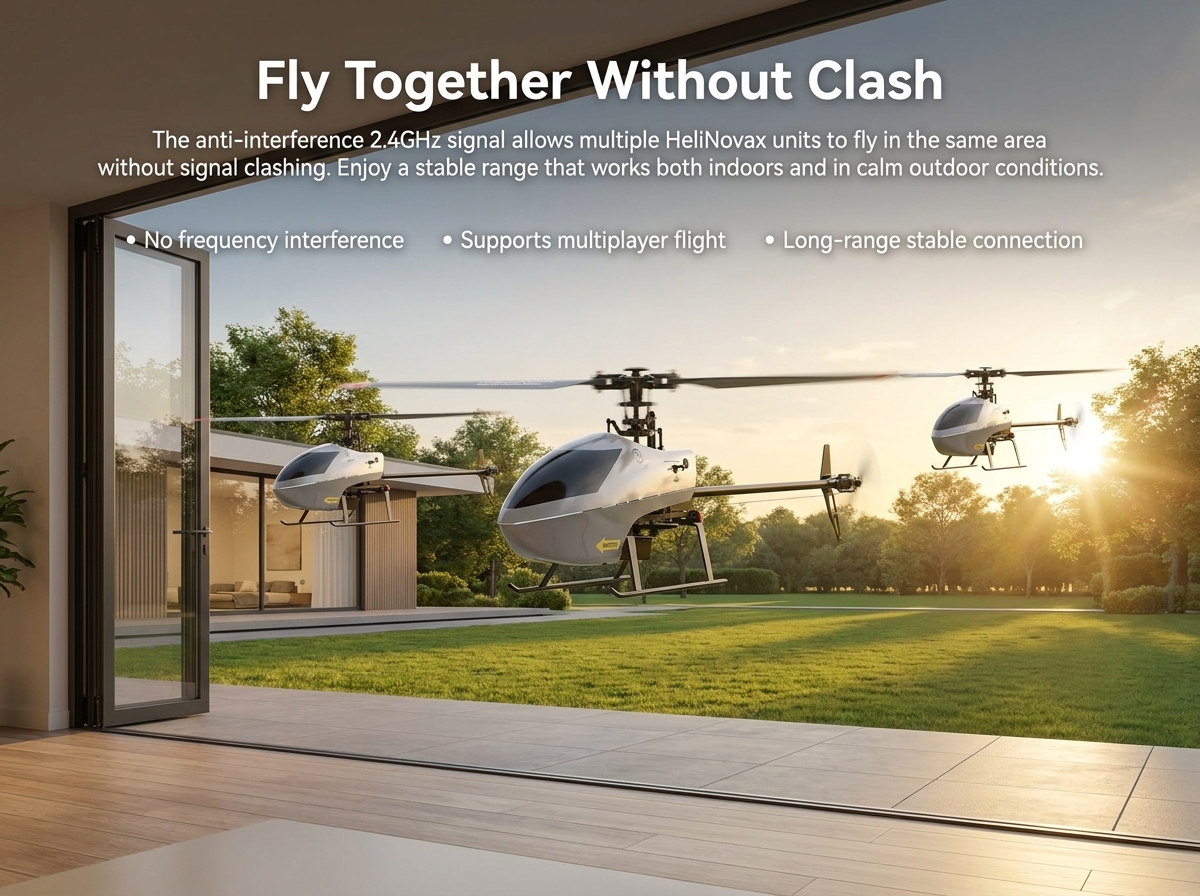Fly Together Without Clash