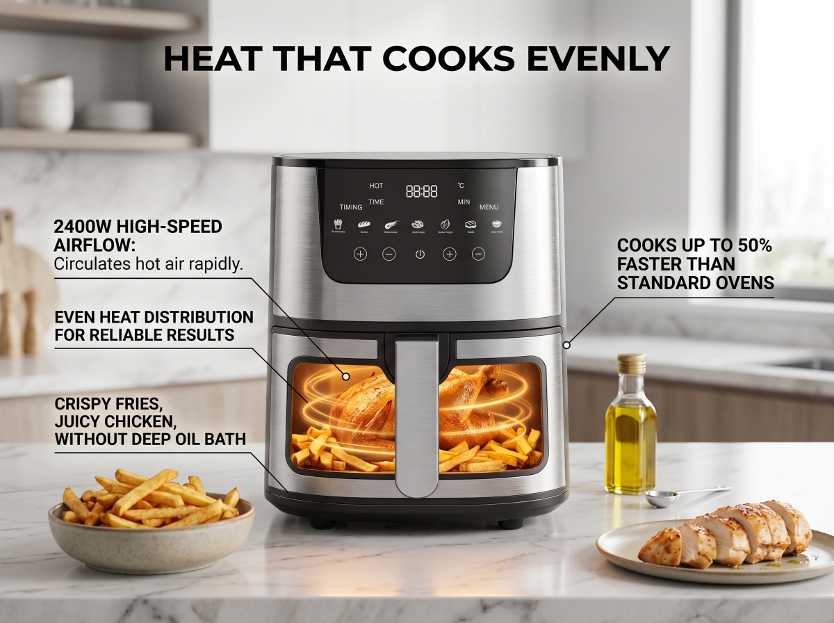 Heat That Cooks Evenly