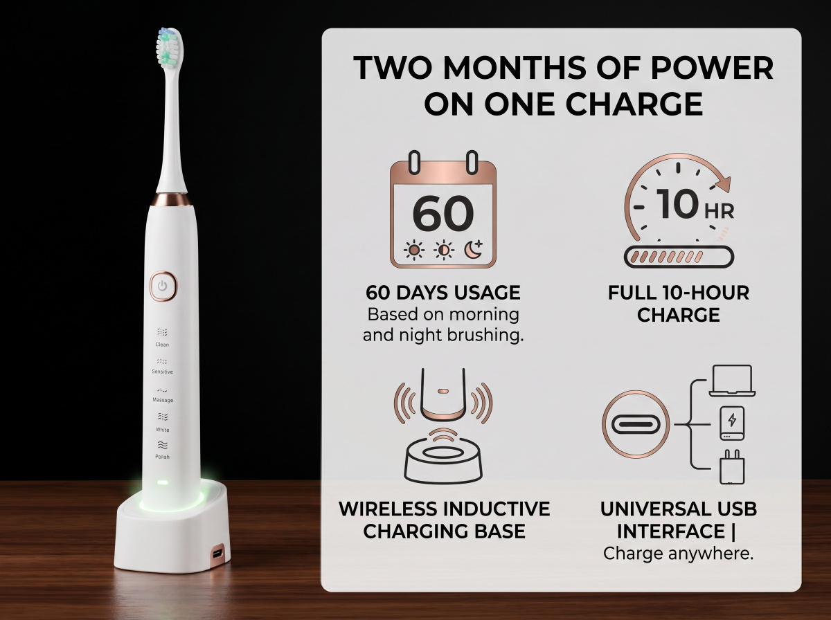 Two Months of Power on One Charge
