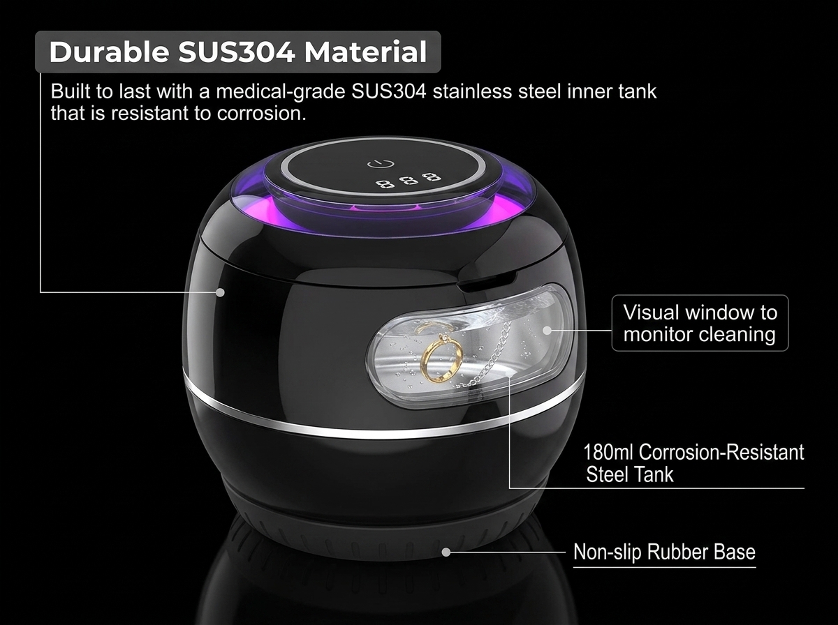 Durable SUS304 Material