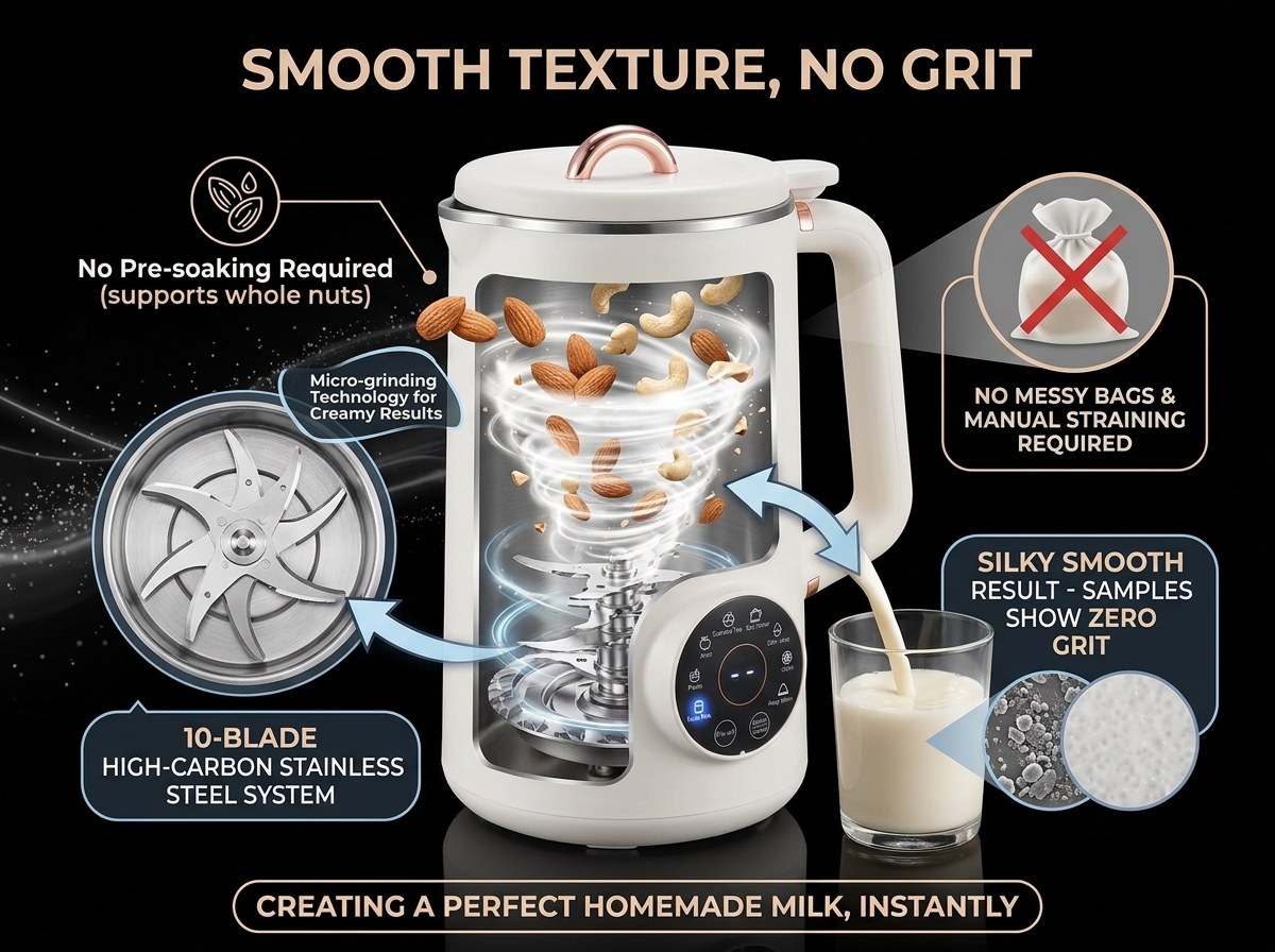 Smooth Texture, No Grit