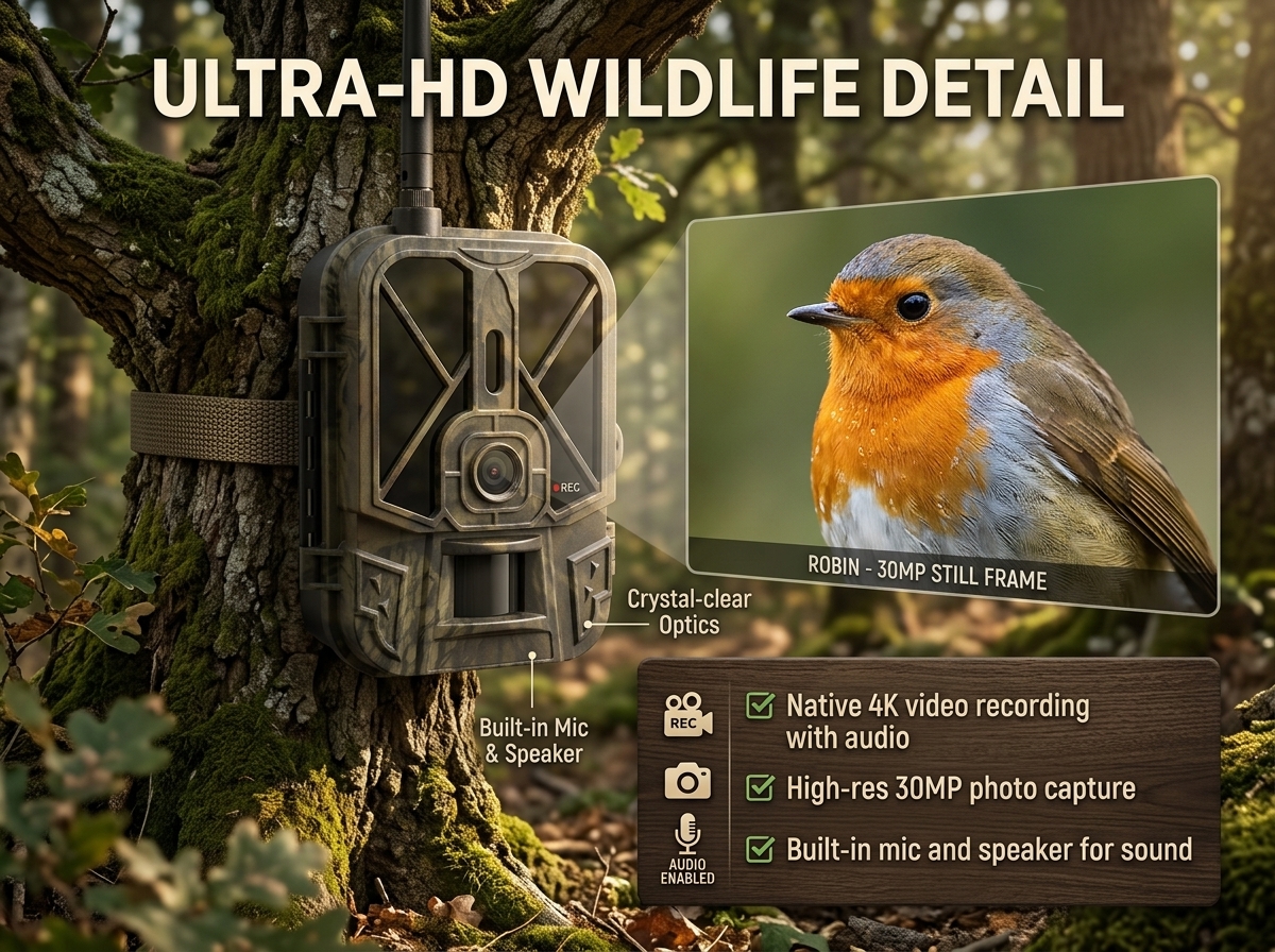 Ultra-HD Wildlife Detail