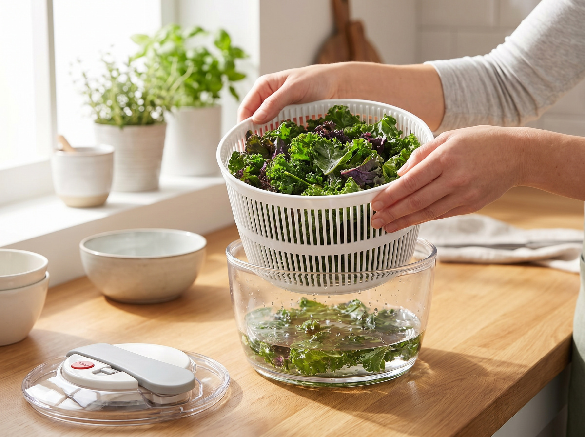 Rinse and Spin in One Vessel