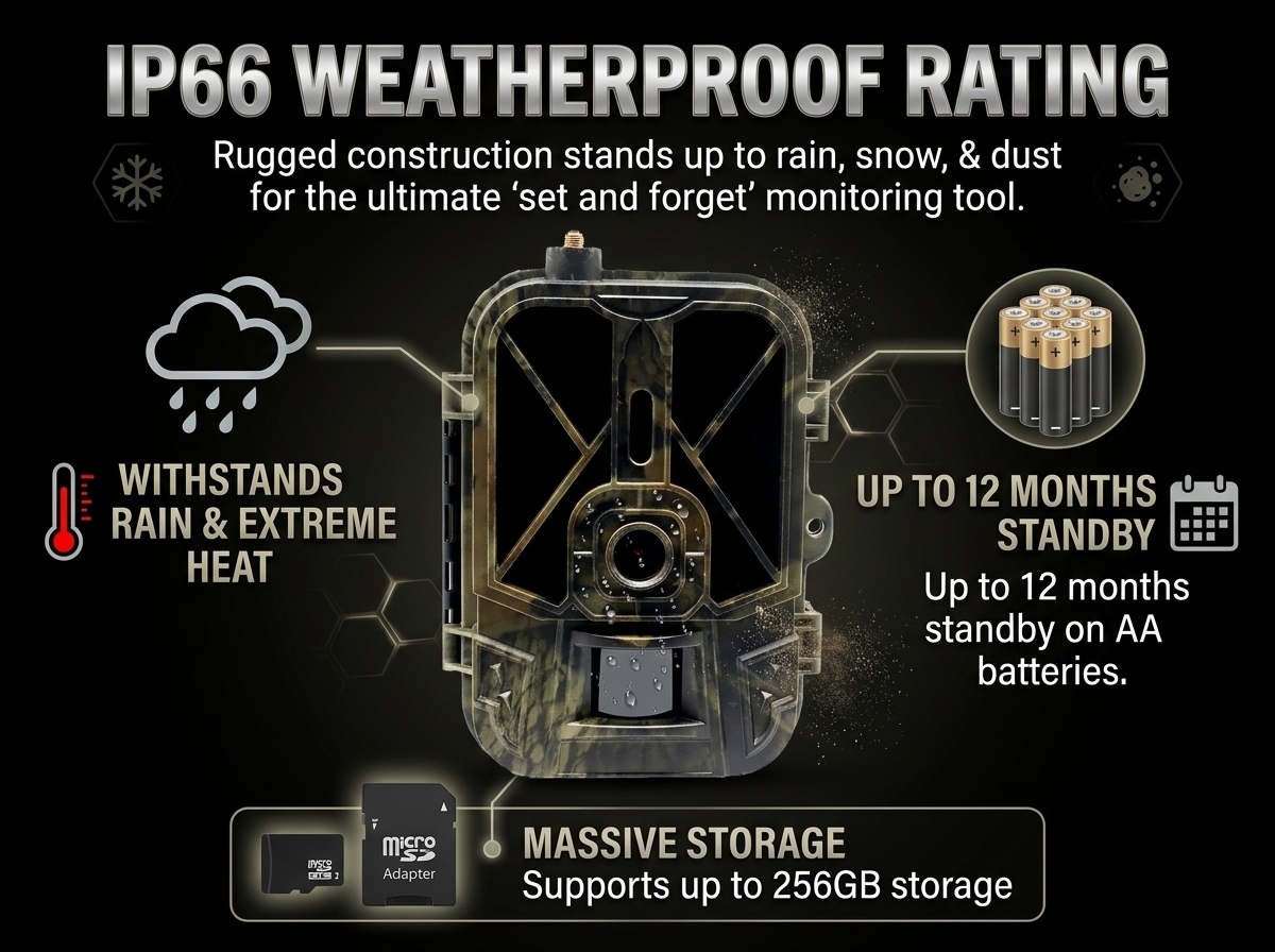 IP66 Weatherproof Rating