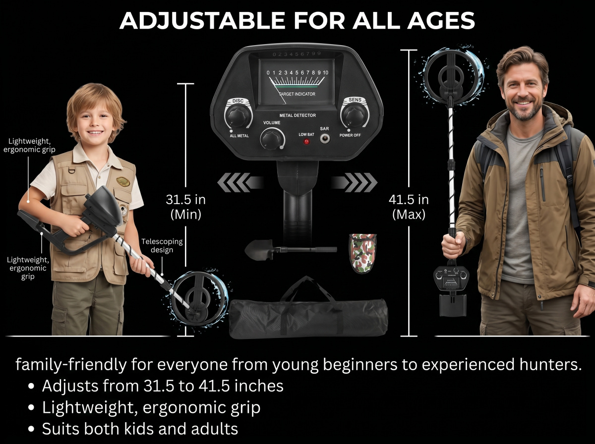 Adjustable for All Ages
