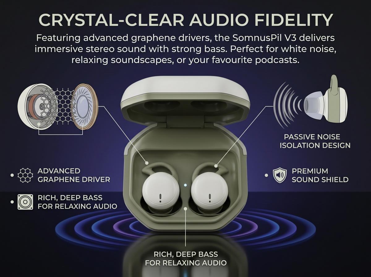 Crystal-Clear Audio Fidelity
