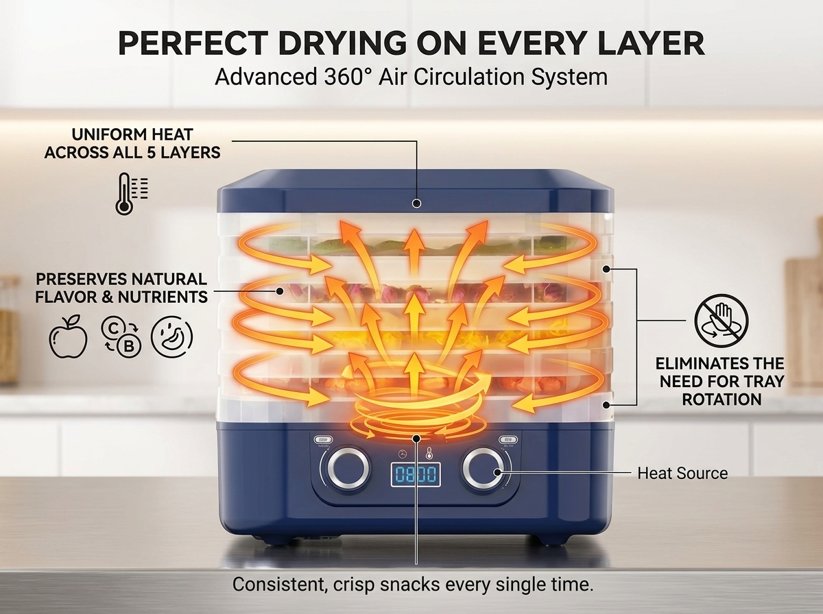 Perfect Drying on Every Layer