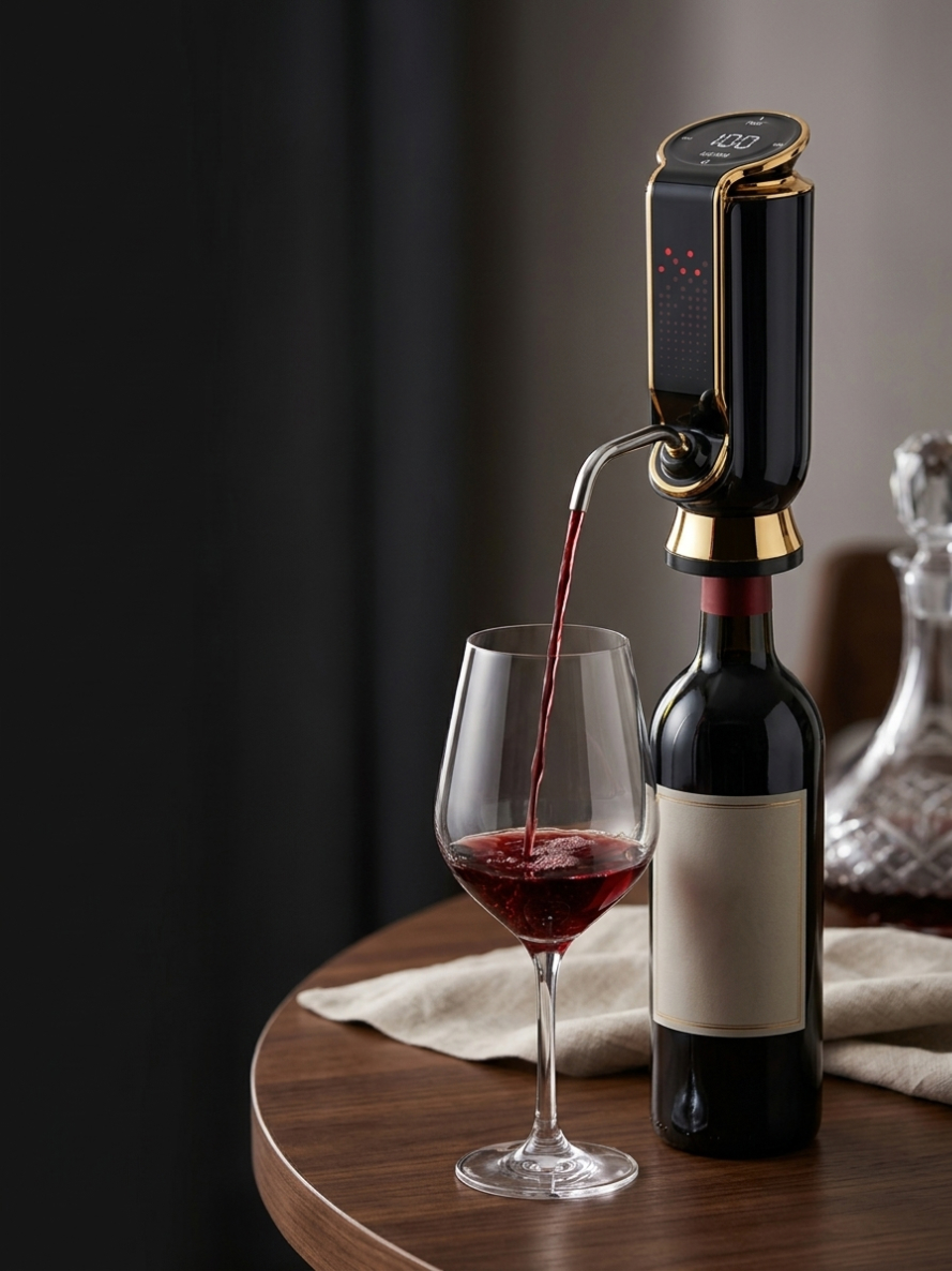 Perfect Wine in SecondsEffortless pouring from start to finish