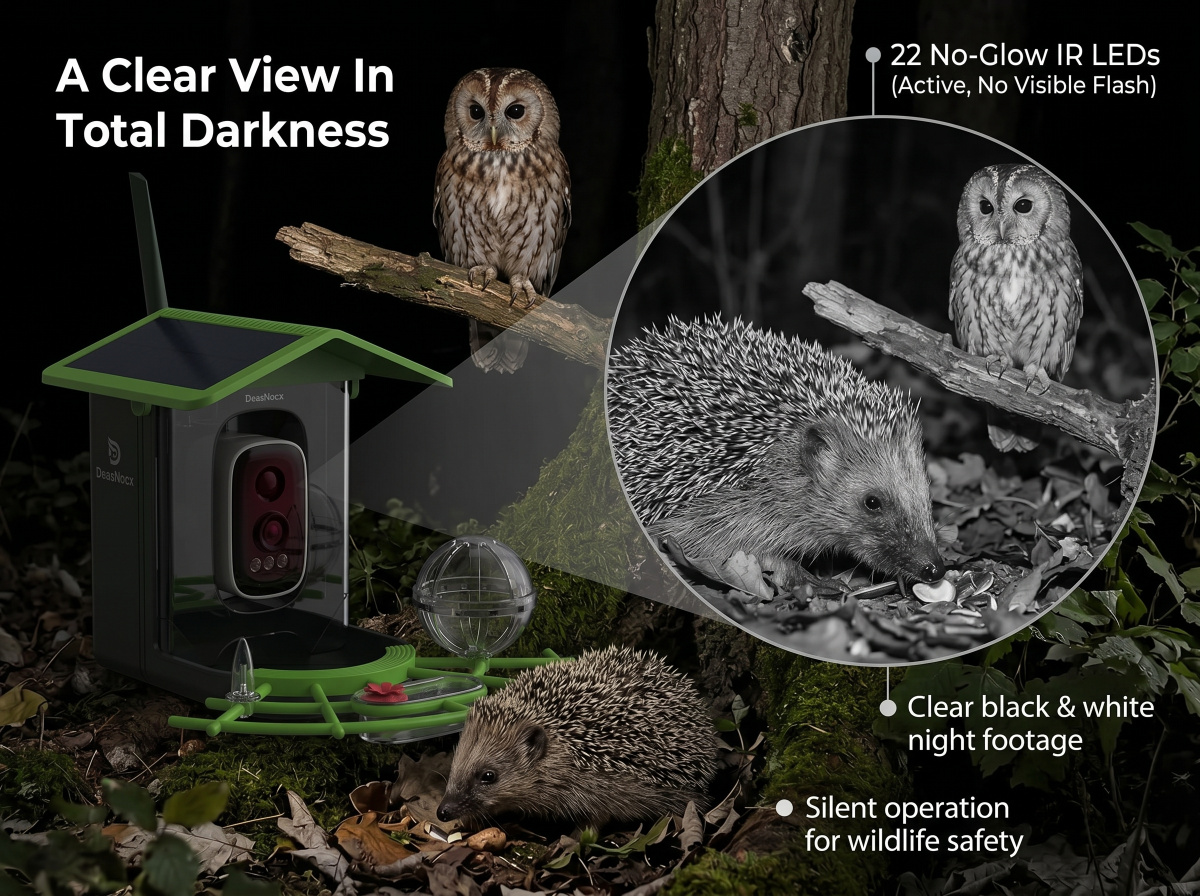 A Clear View In Total Darkness