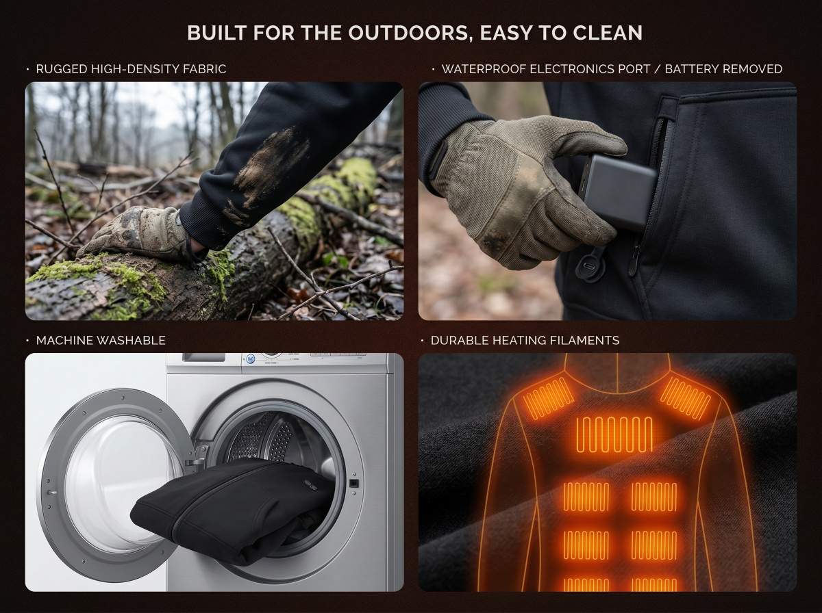Rugged & Machine Washable