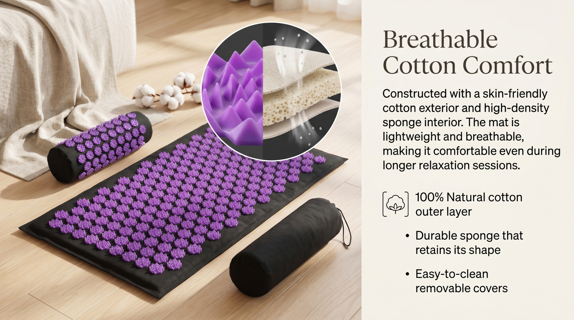 Breathable Cotton Comfort