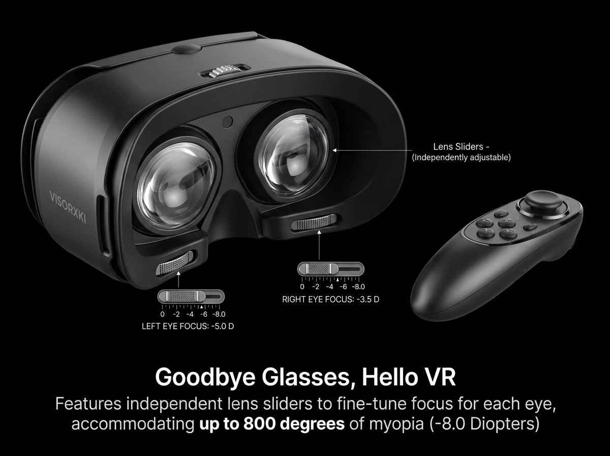 Goodbye Glasses, Hello VR