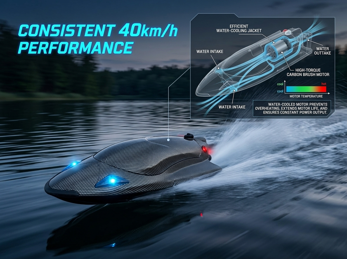 Consistent 40km/h Performance