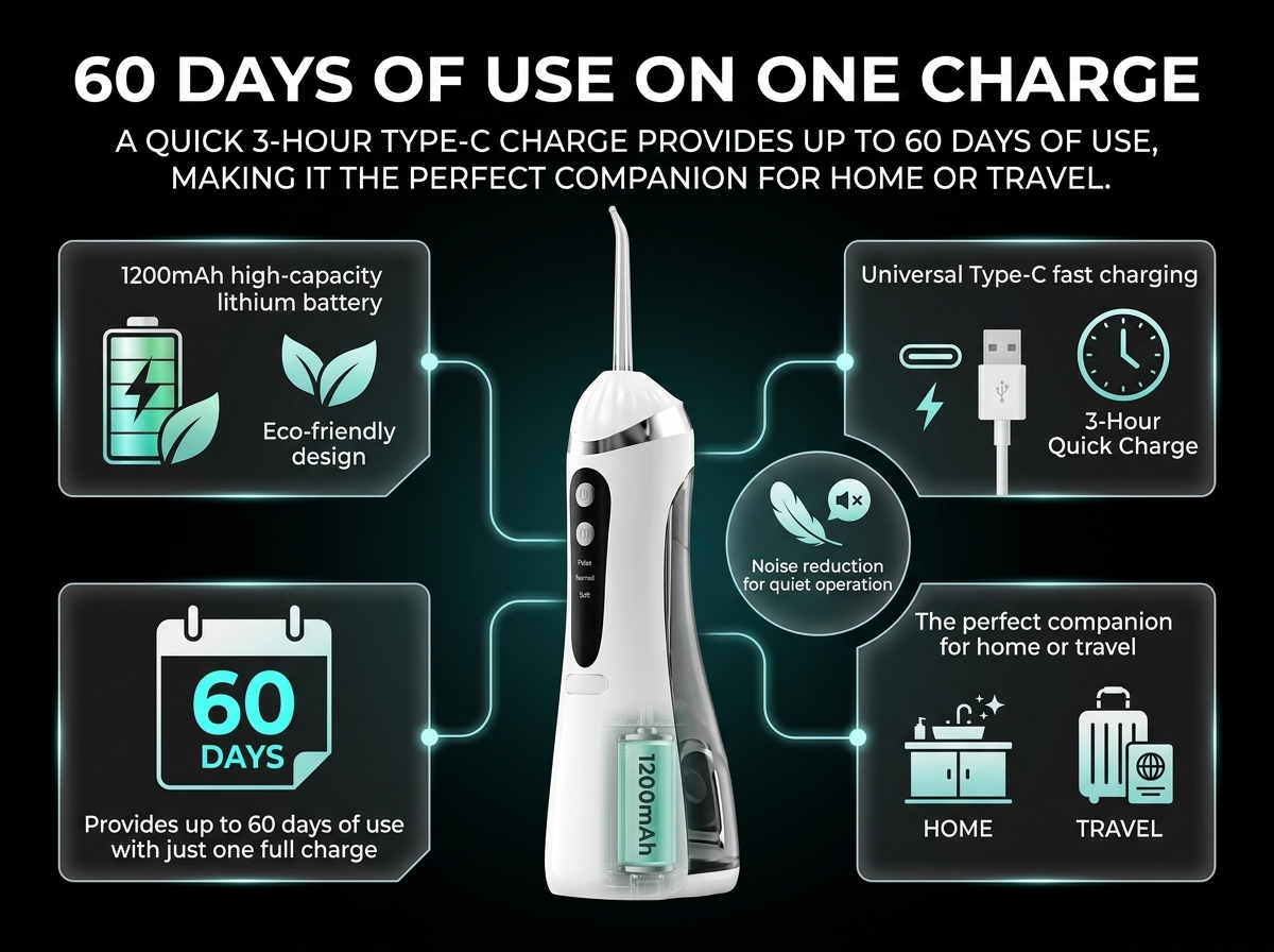 60 Days of Use on One Charge