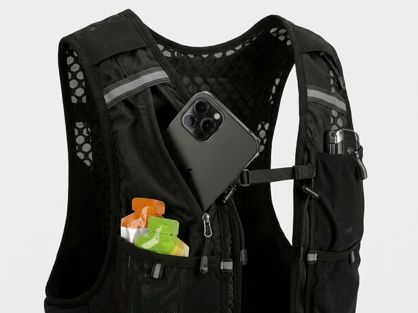 Multi-Pocket Smartphone Storage
