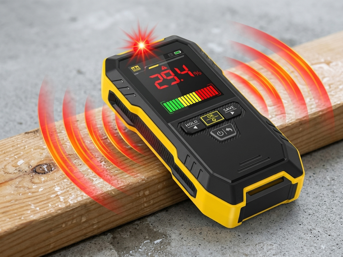 Dual Visual & Audible Alarms