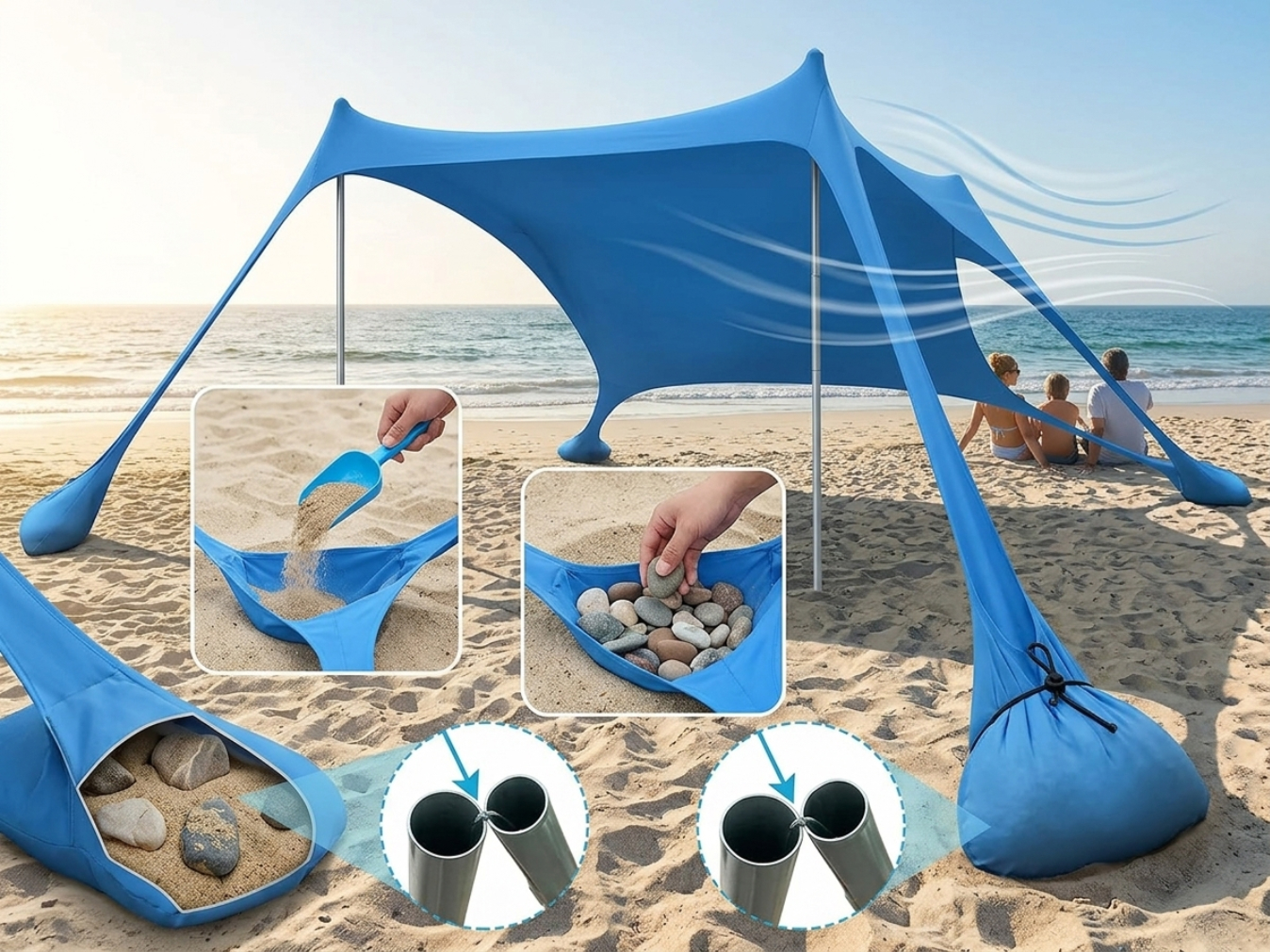 Sandbag Anchor System