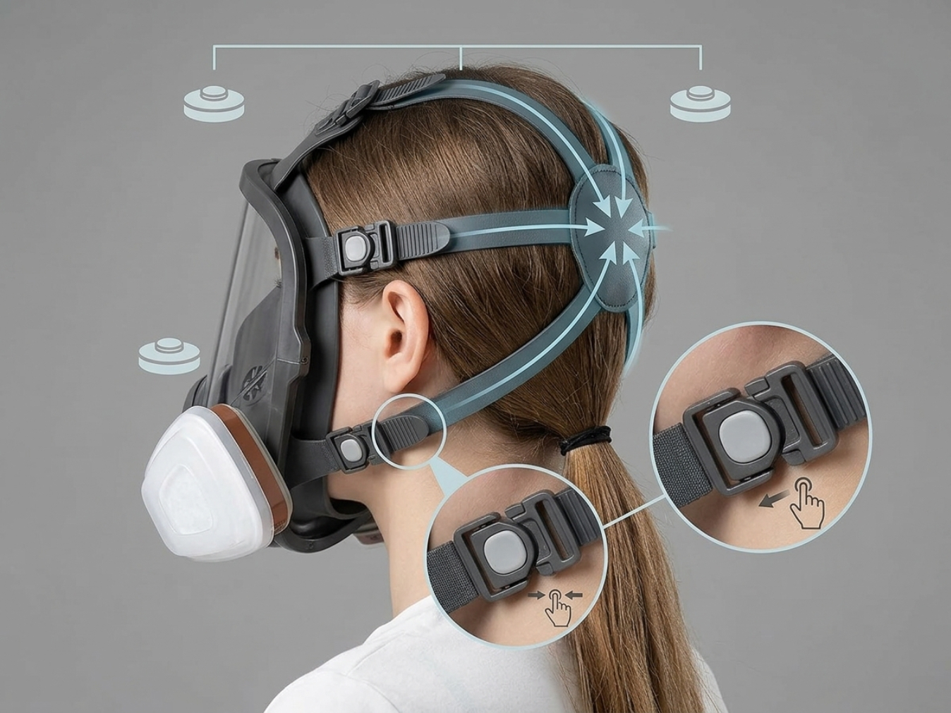 Automatic Buckle Headband