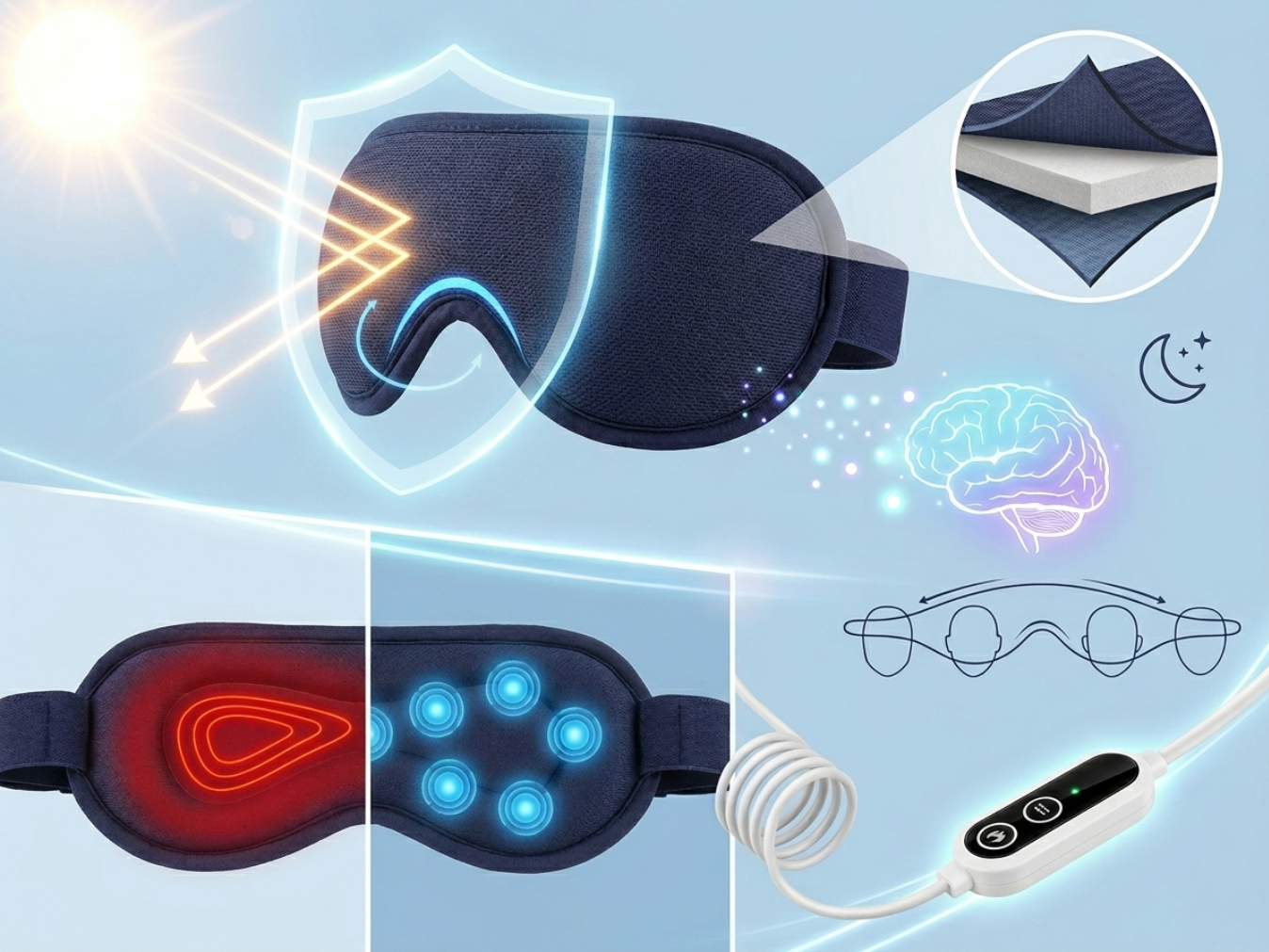 Advanced 360° Light-Blocking Tech