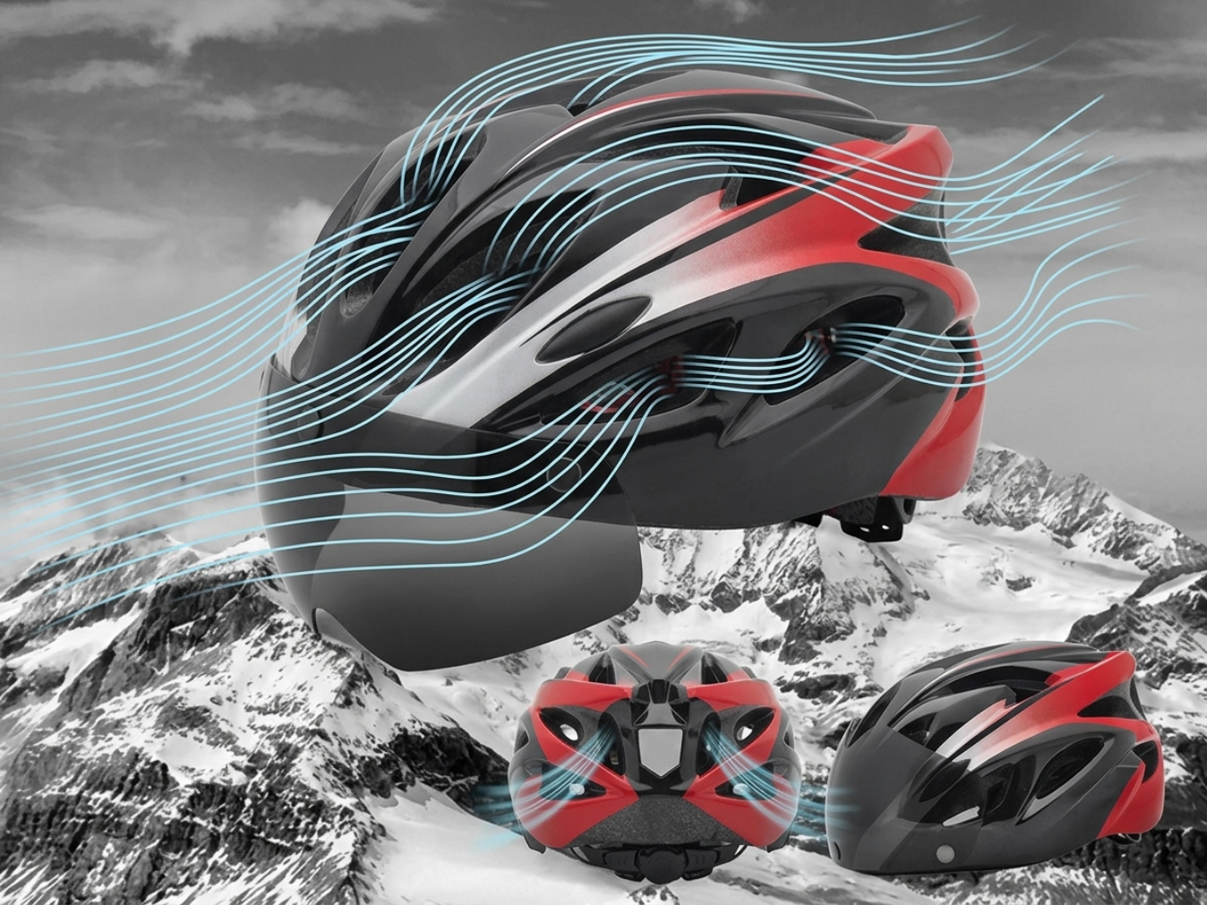 Aerodynamic 20+ Vent Cooling