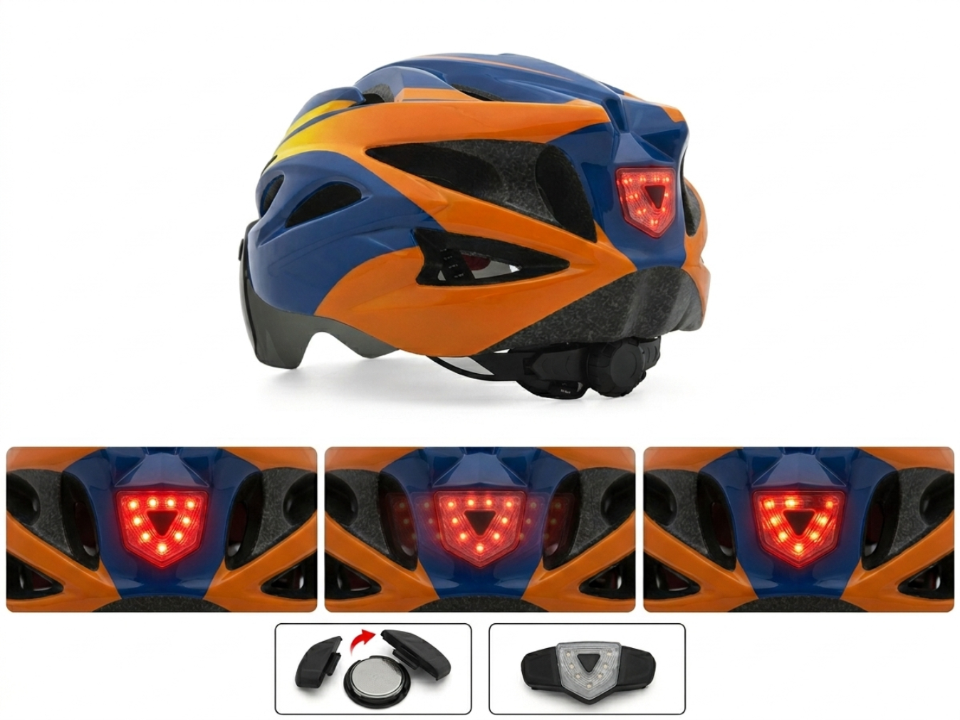 Integrated 3-Mode LED Taillight