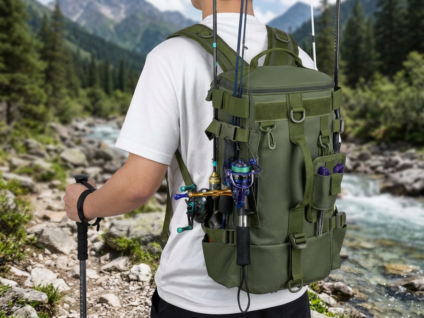 Integrated Rod Holder System
