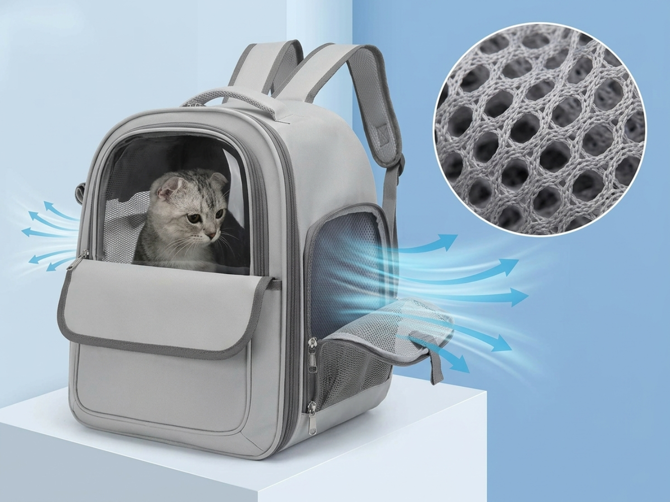 Dual-Sided Mesh Ventilation