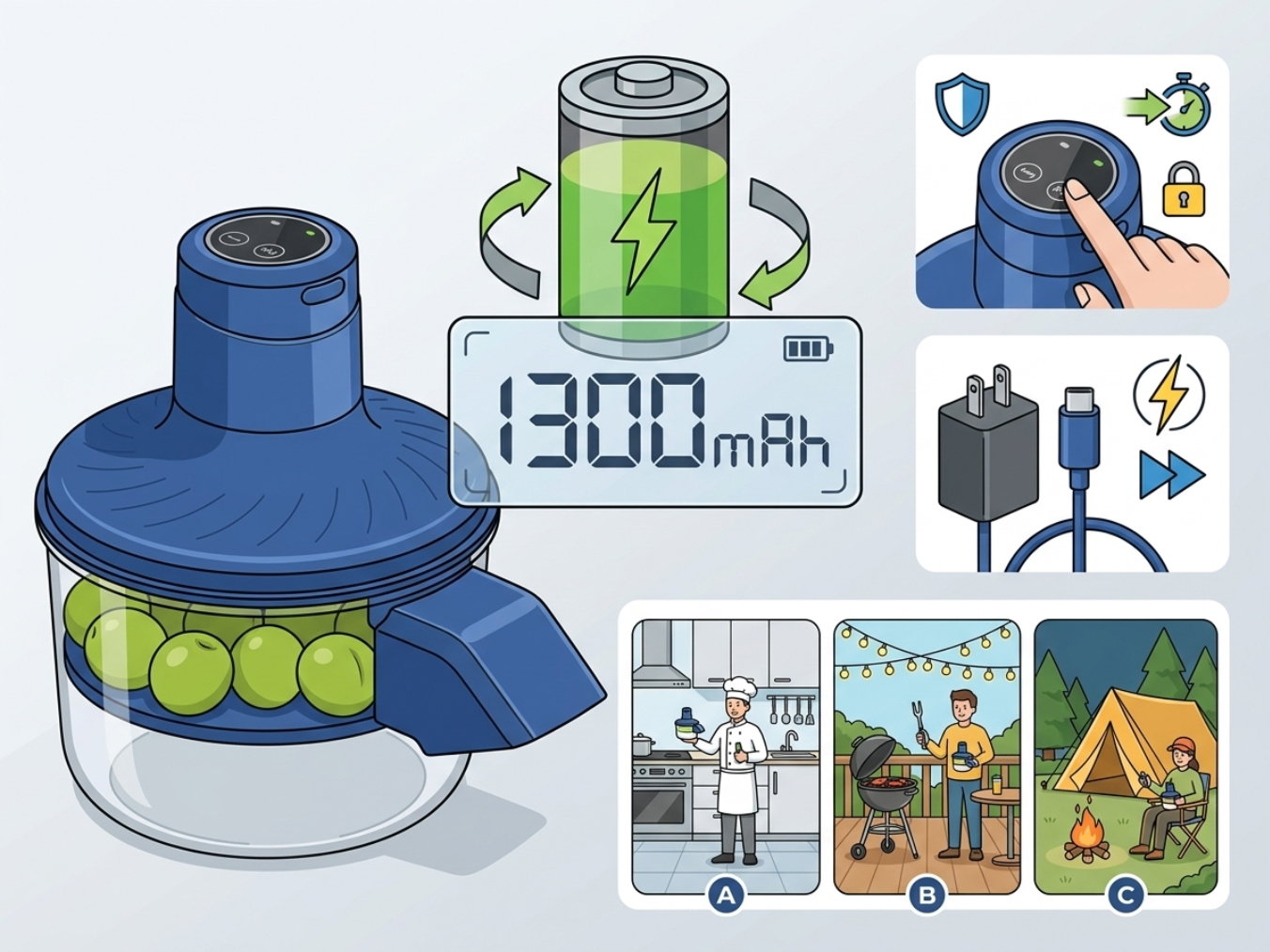 Wireless Rechargeable Design