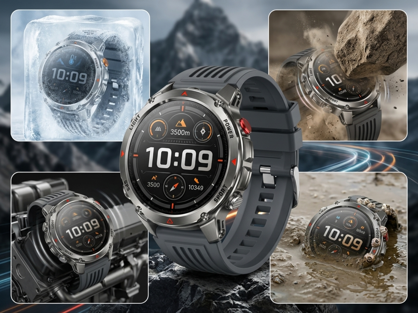 MIL-STD-810H Rugged Build