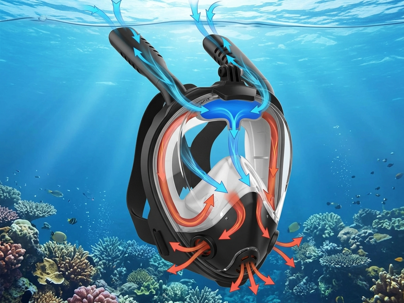 Independent Dual-Tube Airflow