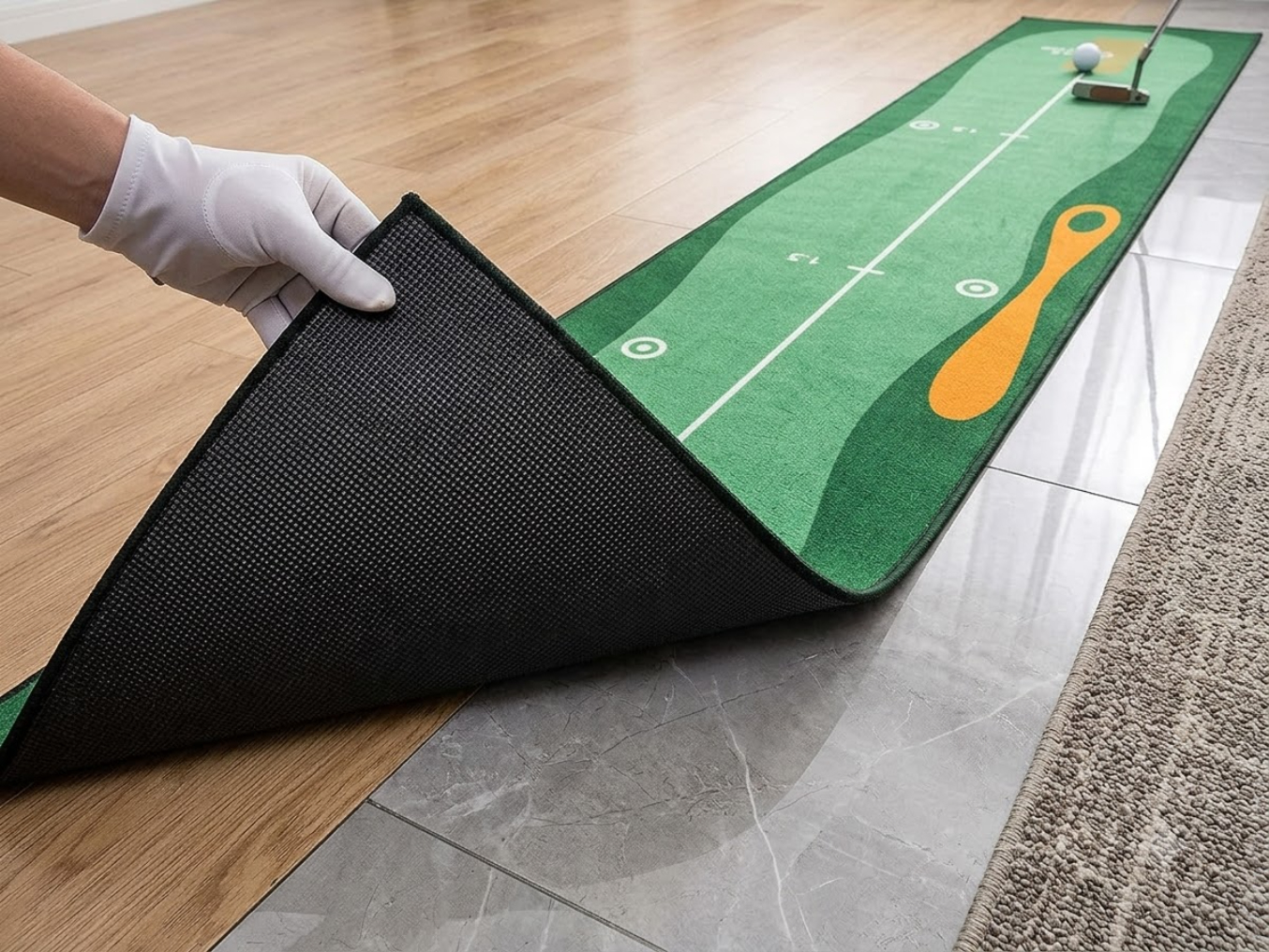 Anti-Slip & Anti-Curl Base