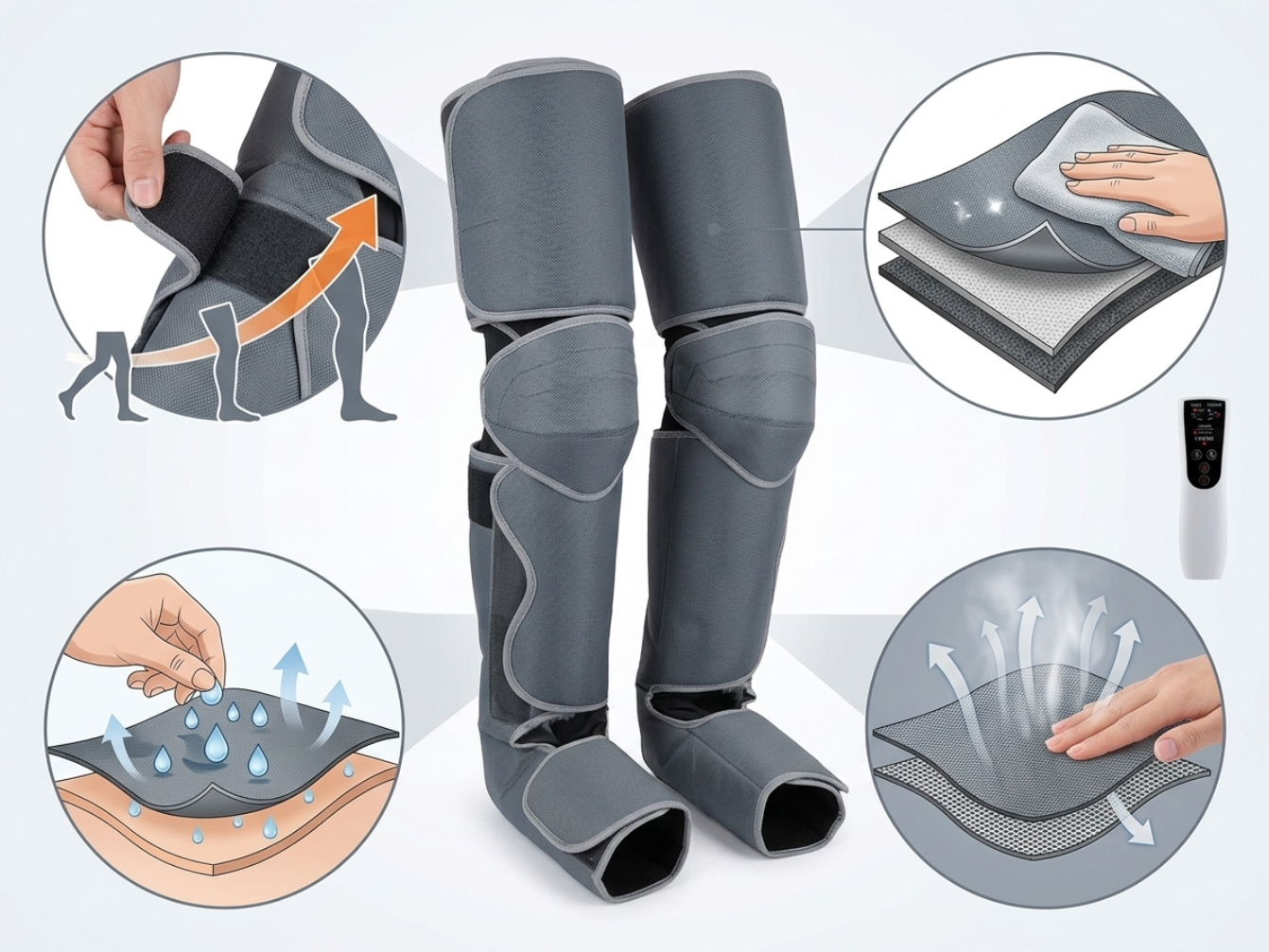 Adjustable Breathable Sleeves