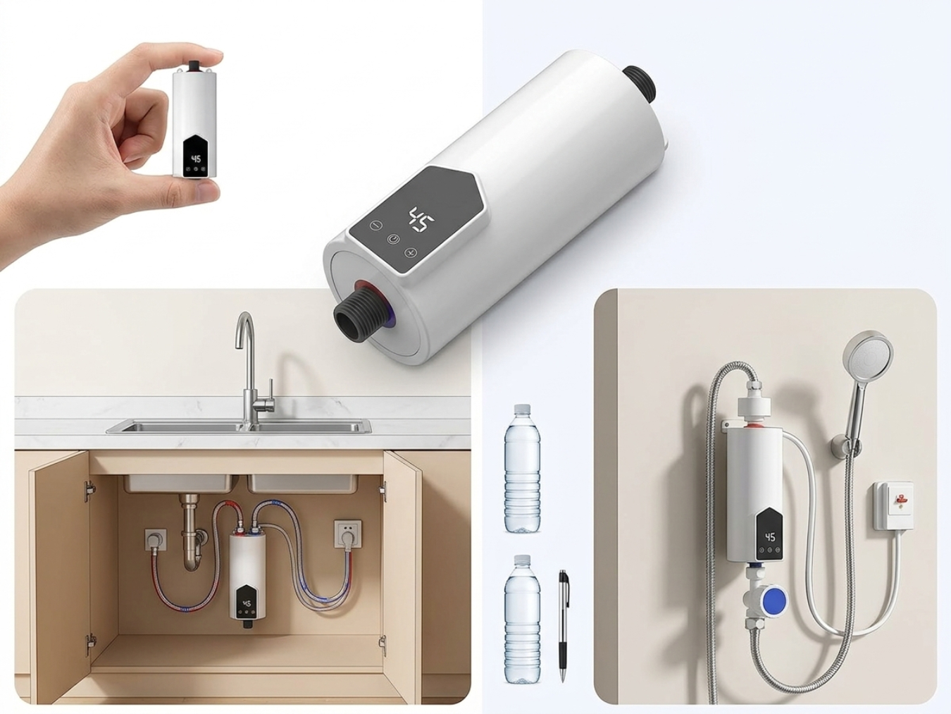 Cylindrical Space-Saving Design